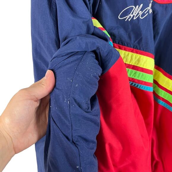 Vintage 90s Nascar Motorsport Jeff Gordon 24 Monte Carlo Dupont Racing Jacket XL - Picture 8 of 9